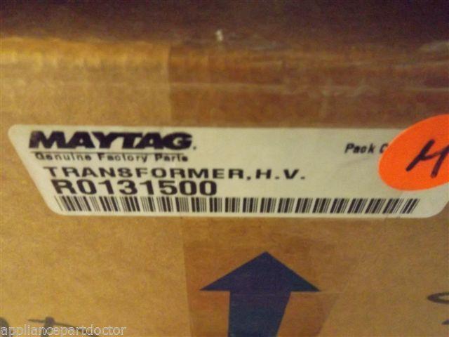MAYTAG WHIRLPOOL MICROWAVE R0131500 TRANSFORMER NEW IN BOX MAYTAG WHIRLPOOL MICROWAVE R0131500 TRANSFORMER NEW IN BOX